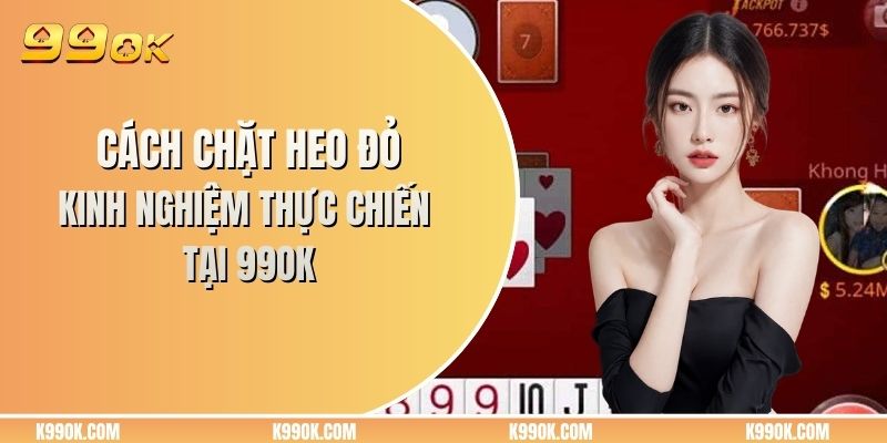 Cách chặt heo đỏ