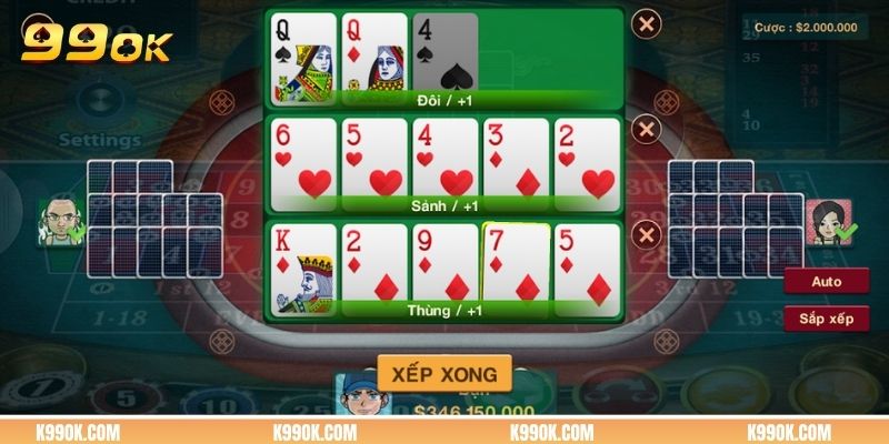 Hướng dẫn chi tiết cách chơi mậu binh chuẩn luật