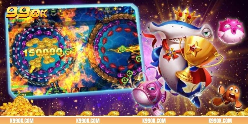 Người chơi điều chỉnh mức đạn và khóa mục tiêu boss