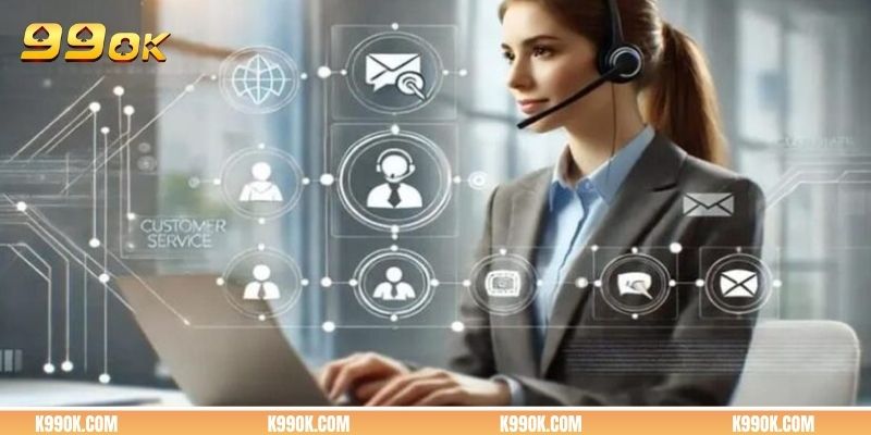 Thực hiện liên hệ bằng số hotline của nhà cái